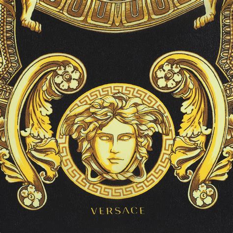 versace textural logo